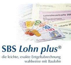 Software für Lohnabrechnung - SBS Lohn plus® 